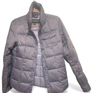 Women's lilac Eddie Bauer down light weight Jacket sz M